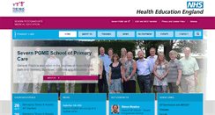 Desktop Screenshot of primarycare.severndeanery.nhs.uk