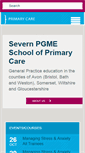 Mobile Screenshot of primarycare.severndeanery.nhs.uk