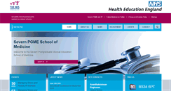 Desktop Screenshot of medicine.severndeanery.nhs.uk